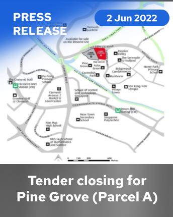 Closing of Land Tenders at Pine Grove (Parcel A)